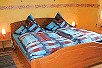 Schlafzimmer der Ferienwohnung